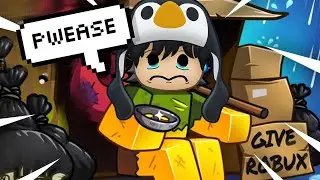 Noob Vs Homeless Simulator 📦 | Can i get a dollar just one dollar