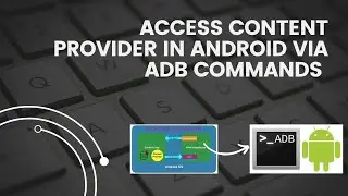 Android Framework - Access Content Provider in Android via ADB commands