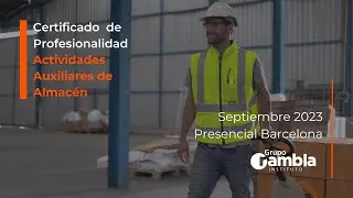 Certificado de Profesionalidad en Actividades Auxiliares de Almacén