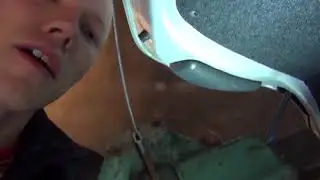 Replacing the trunk opening cable in a Toyota Corolla (E150)