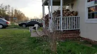 47 Chevy stylemaster cruises around the house lol