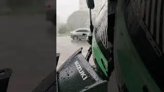 Heavy rain in dhaka