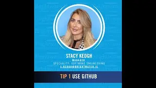 Tip 1 – Use GitHub