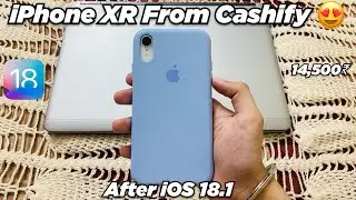 iPhone XR After iOS 18.1 From @CashifyOfficial| iPhone XR From Cashify Review