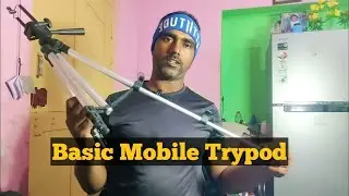 Tripod with mobile holder unboxing & Review👍👍