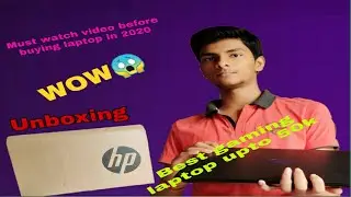 Unboxing! HP Pavilion 15 gaming laptop // Must watch before Buying
