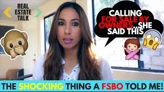 The Shocking Thing a FSBO told me..