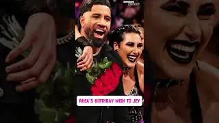 Rhea Ripley Wishing Jey Uso a Happy Birthday🎉️