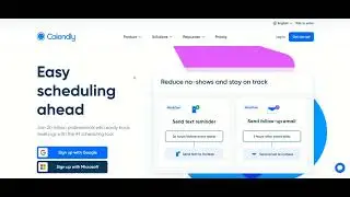 How to create and setup calendly account.