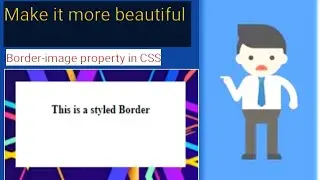 How to make a Stylish Border Around text using Border-image||HTML|CSS||2020