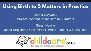 Using Birth to 5 Matters in Practice