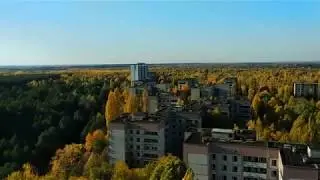 Припять 2019.  Прогулка по улицам, вид с крыши