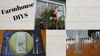Farmhouse DIYS | Farmhouse DIYS on a budget