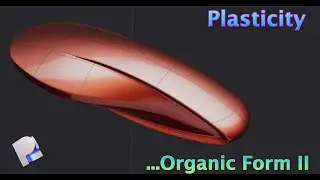 Organic form again in Plasticity | in Plasticity 3D 2024.2