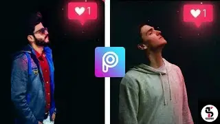 PicsArt Glowing Social Media Effect || PicsArt Photo Editing Tutorial 2020 by SAJJ Editz