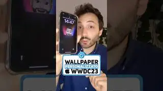 #meWWDC23: come creare uno sfondo personalizzato con la tua Memoji al centro! #iphone #ios #tutorial