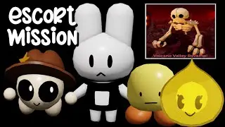 ESCORT MISSION in Roblox Tower Heroes