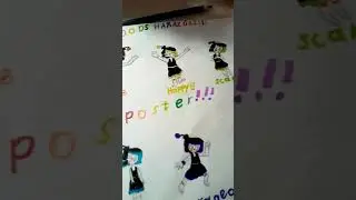 My art #3! Mood posters!!!!😡🤪😄😟😴😏😭😼