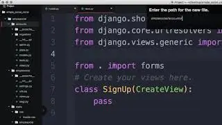 3. Part Two | python django tutorial 2020 | python django project | django social media project