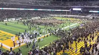 Baylor-TCU Football 2024 | Rushing the Field