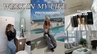 WORK WEEK IN MY LIFE as a content creator based in miami
