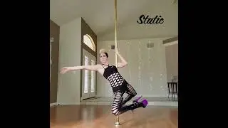 Pole dance static and spinning pole spins you can learn online