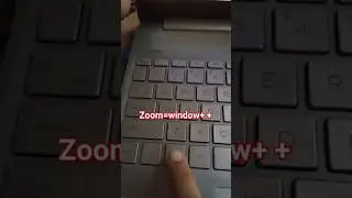 zoom in zoom out desktop computer screen tricks|