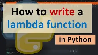 How to write a lambda function in Python.  How to write a power function in Python 