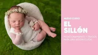 How to Position a Baby in a Chair | FREE Online Newborn Photography Course