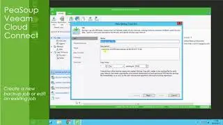 Veeam Cloud Connect with PeaSoup