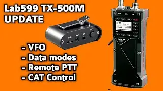 Lab599 TX-500MP HF 50Mhz Man Pack Portable Ham Radio UPDATE