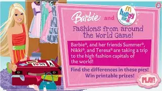 BARBIE FASHIONS AROUND THE WORLD! - Jogos da Minha infância #6