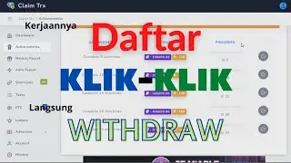 CARA MENGHASILKAN UANG MUDAH DARI INTERNET 2022 DENGAN CLAIMTRX