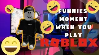 MOMEN LUCU SAAT MAIN GAME OBBY LEVEL HARD - ROBLOX INDONESIA