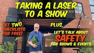 Taking A Laser To A Show (& A Bigger Conversation About Event Safety!)