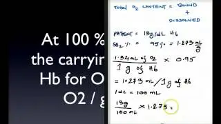 EASY WAYS TO CALCULATE OXYGEN CONTENT OF BLOOD
