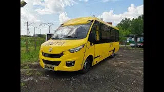 Школьный Автобус НЕМАН 420238-511 на новом шасси IVECO (круговой обзор)