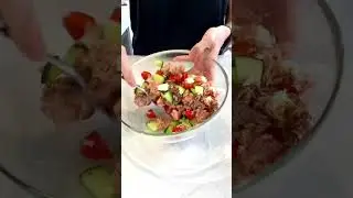 I'm loving this quick lunch salad! #shorts