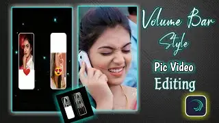 Instagram Trending Volume Bar Effect Photo Video Editing Tamil | Alightmotion Video Editing😍