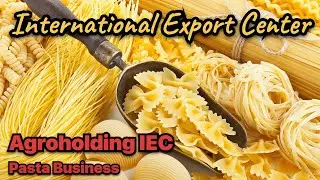 Business in the production of pasta. Agribusiness. Agroholding IEC.