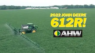 Aerial Views - John Deere 612R Sprayer