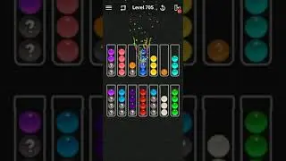 Ball Sort Color Water Puzzle Solution Level 705