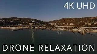 4K UHD DRONE RELAXATION NATURE. KHOSTA, SOCHI