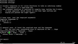 CSCI 330 lab 6 (spring '22): variadic and higher order functions in C/C++