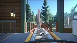 My Planet Coaster park Goliath the wooden Coaster