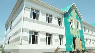 Кадры со стройплощадки Хоринской школы