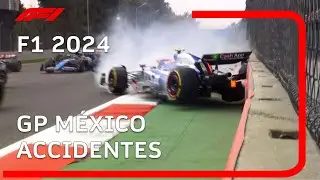 F1 2024 | GP México CRASHES