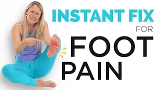 YOGA FOR FOOT PAIN RELIEF | Exercises for Hammer Toes, Bunions, & Plantar Fasciitis