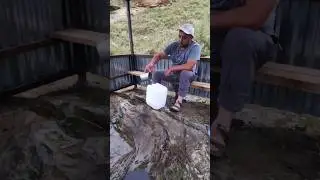 Самая вкусная и холодная вода из камня!