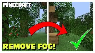 How to Remove FOG in Minecraft!